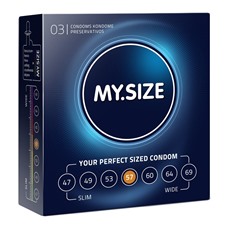 Презервативы MY.SIZE размер 57 - 3 шт.