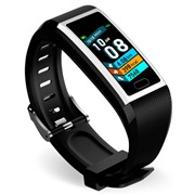 Фитнес-браслет Smarterra FitMaster 5 Black/Grey IP67, измерение пульса и АД