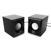 Акустическая система Gembird SPK-205   black МДФ, 6 Вт, регулятор громкости,USB-питание