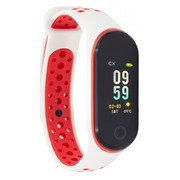 Фитнес-браслет Qumann QSB 10 White/Red TFT -  0,96", IP67, измерение пульса и давления