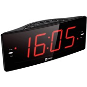 Радиобудильник Harper HCLK-2042 red LED