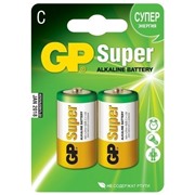 Батарейка GP SUPER 14A  LR14 BL2 (2/20)