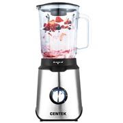 Блендер CENTEK CT-1327 черный 1000Вт, стеклян. стакан, нерж. корпус, LED