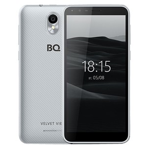 Сотовый телефон BQ S-5300G Velvet View Silver 5.34" STN 960*480, 512Mb/8Gb, 5Mp+2Mp, 2150mAh