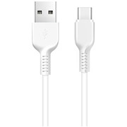 Кабель Hoco (X20) USB-micro USB  3 м, белый