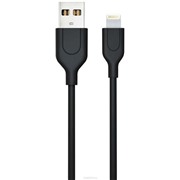 Кабель Lumax (DU9210) Apple 8-pin черный, 1 м,