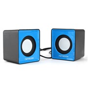 Акустическая система Гарнизон GSP-100 Blue/Black, 2 Вт,2.0,USB-питание