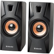 Акустическая система Defender Aurora S8 черный 8 Вт, деревянный корпус, питание от USB, 2.0