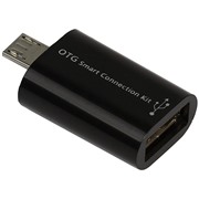 Адаптер SmartBuy SBR-OTG-K черный micro-USB