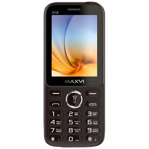 Сотовый телефон MAXVI K18 Brown