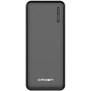 Аккумулятор внешний Crown CMPB-5000 черный 5000 mAh, Li-Pol, 2A, 2xUSB