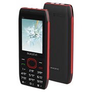 Сотовый телефон MAXVI C17 Black Red
