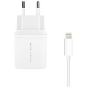 З/У Prime Line (2327) 2 USB 2.4A + кабель 8-pin 1.2 м, белый