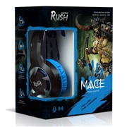 Гарнитура игровая Smartbuy RUSH Mace SBHG-8300 синяя / динамики 40мм