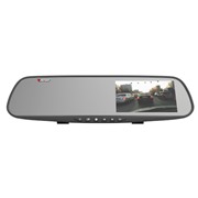 Видеорегистратор ARTWAY AV-600 зеркало 2 кам. 1920х1080+1280х720,4.3",120°,G-сенсор