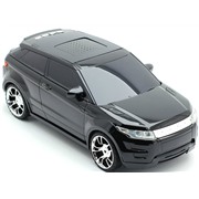 Портативная акустика Машинка Range Rover Evogue (S666) черн. (USB,microSD,AUX)