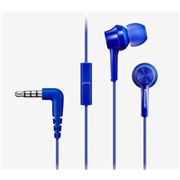 Наушники Panasonic rp-tcm 115GCA Blue вкладыши вакуумные с микрофоном