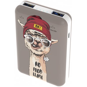 Аккумулятор внешний Ritmix RPB-10007 Lama 10000 mAh