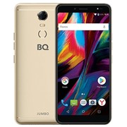 Сотовый телефон BQ S-6001L Jumbo Gold LTE 18:9, 6,0"HD+1440*720, 2/16Gb, 8Mp+13Mp,FaceID