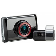 Видеорегистратор Gnet  GF 500 3.5",1920х1080,160*,GPS,Wi-Fi,2 кам.