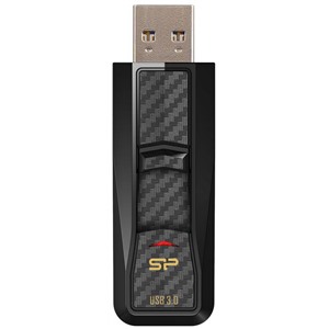 USB флеш накопитель 32 Gb Silicon Power Blaze B50 Black Carbon USB 3.0