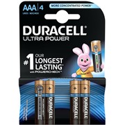 Батарейка Duracell Ultra Power LR03 / AAA  BL4 (4/40)