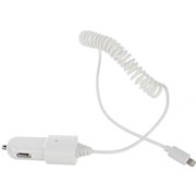 Авто З/У Partner (033322) Apple 8-pin iPhone 2.1A белый