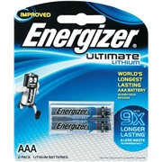Батарейка Energizer Ultimate Lithium L92 FR03/286 1.5V BL2