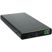 Аккумулятор внешний Qumo (24391) PowerAid Note Smart 40000 mAh, PD/QC 3.0, зарядка ноутбуков