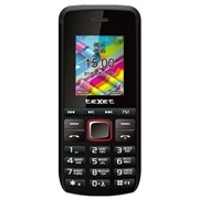 Сотовый телефон TEXET TM-203 Black Red