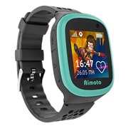 Умные часы Кнопка жизни Aimoto Start 2, черные геолокация GPS/A-GPS/LBS/AIM, фотокамера, фонарик