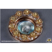  Sneha 791/CT MR16 GD/CL светильник точ.