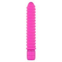Toy Joy Funky Ribbed Vibe, темно-розовый
Вибратор со спиралевидным рельефом
