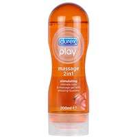 Durex Stimulating, 200 мл
Массажный гель с экстрактом гуараны