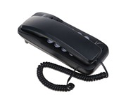 Проводной телефон RITMIX RT-100, настольно-настенный, Hi-Low, световой индикацией, черный