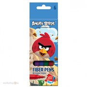 Фломастеры 6 цв. Angry Birds (красн)120180
