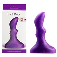 Lola Toys BlackDoor Small Ripple Plug, фиолетовая
Маленькая анальная пробка с волнистым рельефом