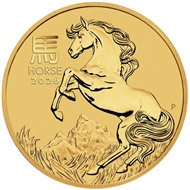 "Год Лошади" 2026 г.в., 15.55 г чистого золота (проба 9999)