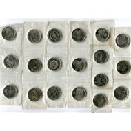 Полная коллекция рублей новоделов 1965-1986 - 19 монет, пруф
