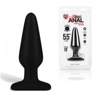 Hustler All About Anal Butt Plug, черный, 12 см
Анальный плаг из ультрабархатистого силикона