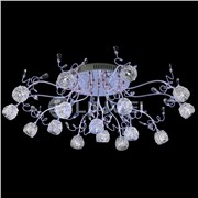 				Linvel LV 8552/16 Хром/LED синий+белый Люстра с пультом