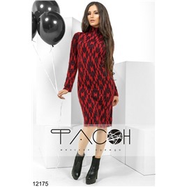 Платье с узором 12175