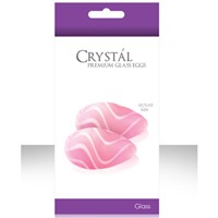 NS Novelties Crystal Kegel Eggs, розовый
Вагинальные шарики из стекла