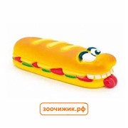 Игрушка Lilli Pet Hot Dog с пищалкой 18.5см для собак