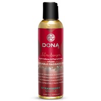 Dona Kissable Massage Oil Strawberry Souffle, 125 мл
Ароматическое массажное масло клубника