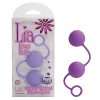 California Exotic Lia Love Balls, фиолетовые
Вагинальные шарики