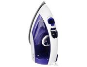 Утюг Panasonic NI-E510TDTW, 2320 Вт, паровой удар, вертикальное отпаривание, белый/синий