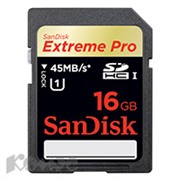 Карта памяти SanDisk Extreme Pro SDHC 16GB UHS-1(SDSDXPA-016G-X46)