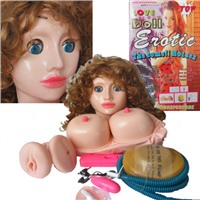 Sextoy Кукла надувная Erotic
C вибратором, 160 см