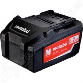 Аккумулятор LI-Power Extreme, 18 В 5,2 Ач, METABO, 625592000